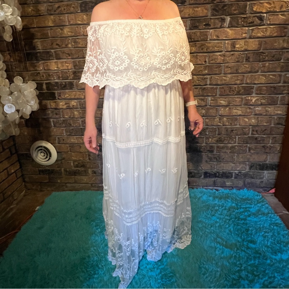 Long White Dress